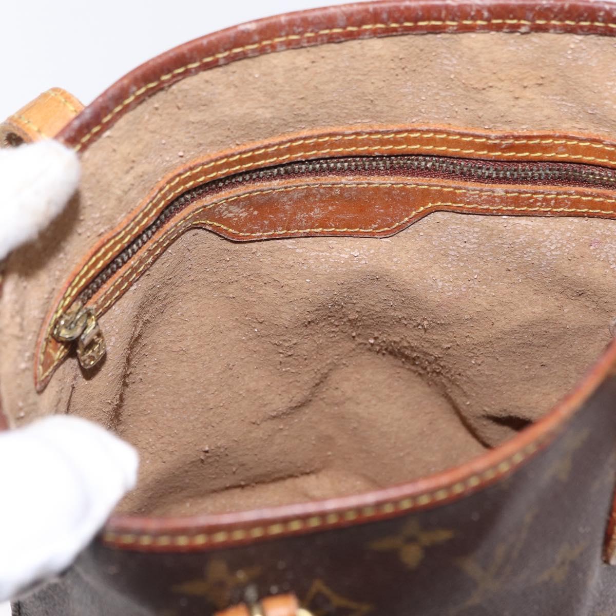 LOUIS VUITTON Monogram Bucket PM Shoulder Bag M42238 LV Auth 103423