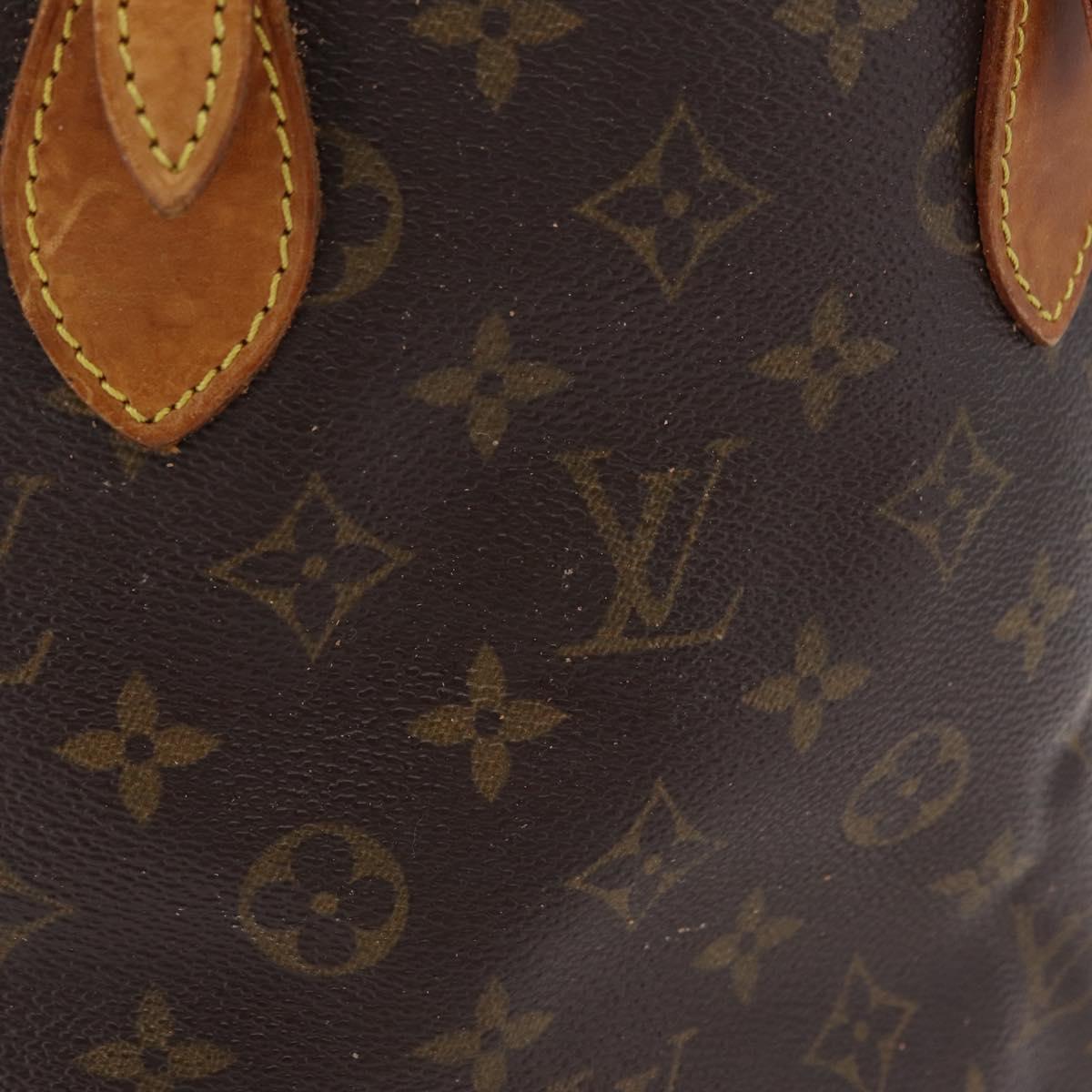 LOUIS VUITTON Monogram Bucket PM Shoulder Bag M42238 LV Auth 103423