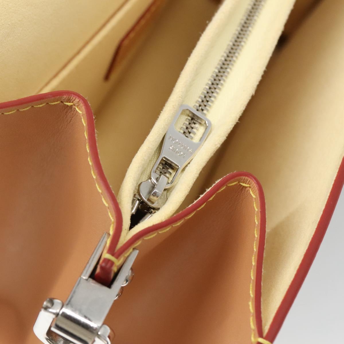 LOUIS VUITTON Monogram LV Pop Dauphine MM Shoulder Bag Red M55452 Auth 103428S