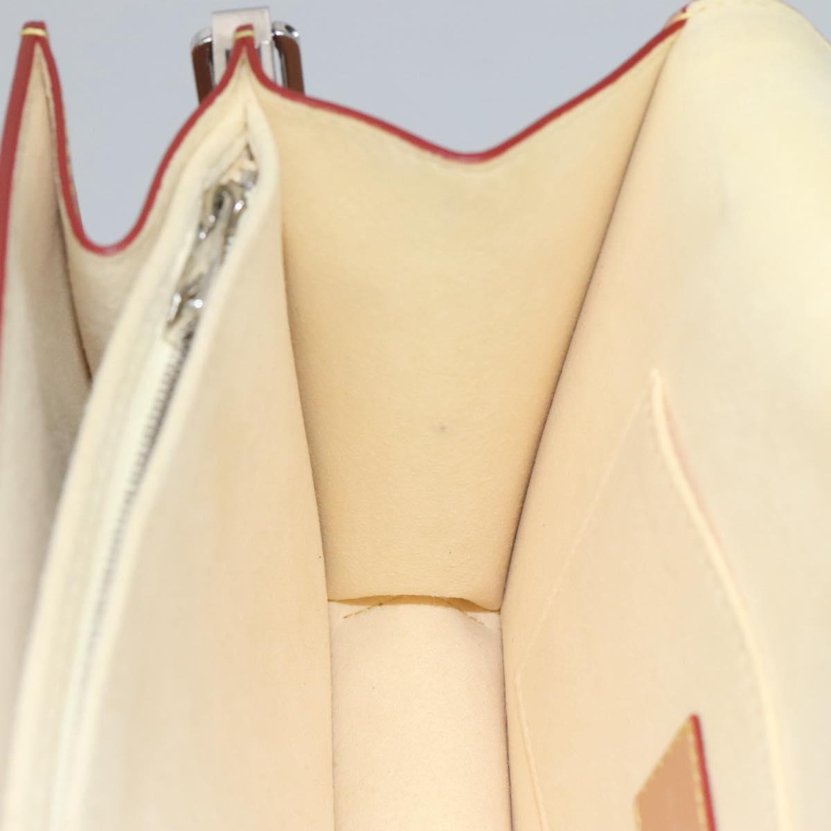 LOUIS VUITTON Monogram LV Pop Dauphine MM Shoulder Bag Red M55452 Auth 103428S