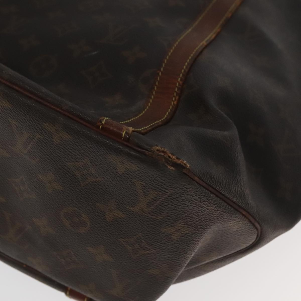 LOUIS VUITTON Monogram Sac Shopping Tote Bag M51108 LV Auth 103504