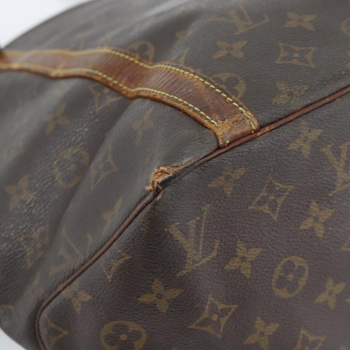 LOUIS VUITTON Monogram Sac Shopping Tote Bag M51108 LV Auth 103504