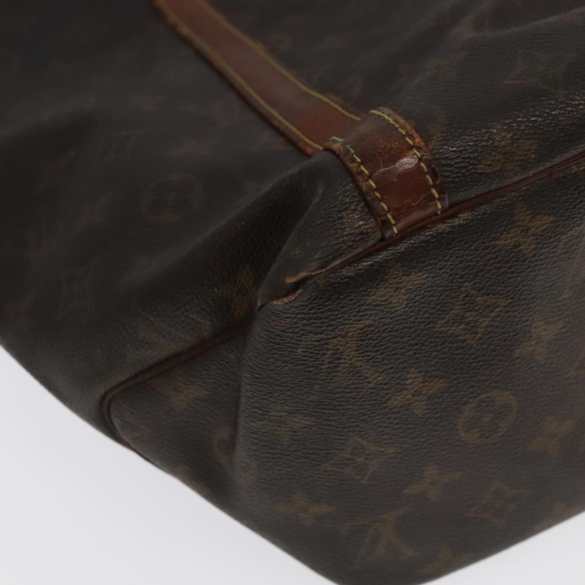 LOUIS VUITTON Monogram Sac Shopping Tote Bag M51108 LV Auth 103504