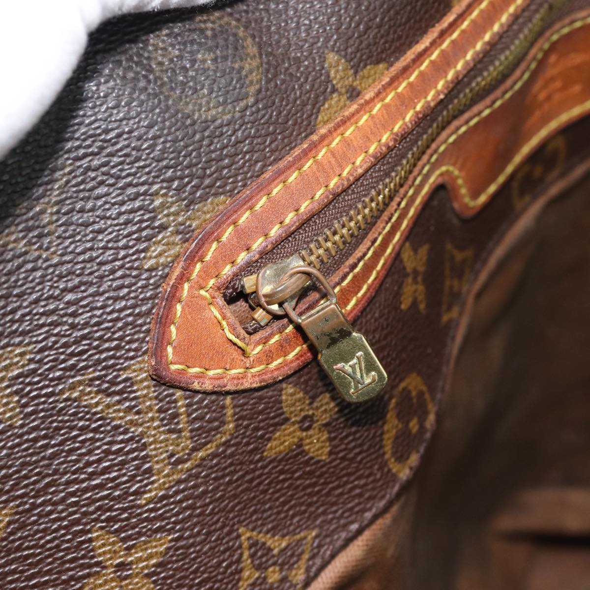 LOUIS VUITTON Monogram Sac Shopping Tote Bag M51108 LV Auth 103504