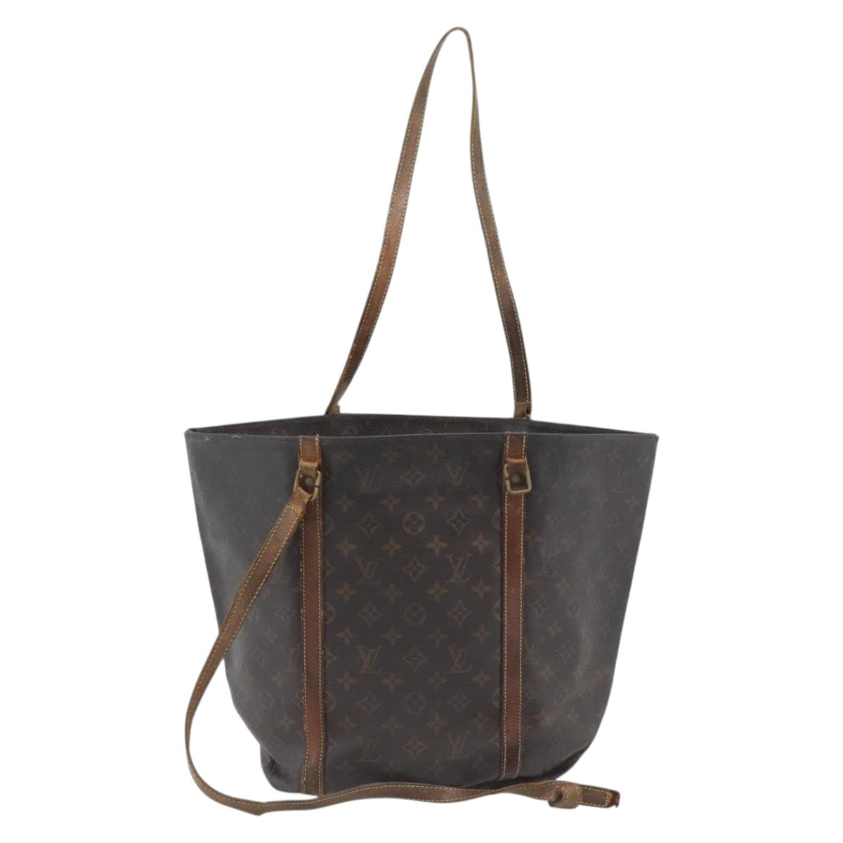 LOUIS VUITTON Monogram Sac Shopping Tote Bag M51108 LV Auth 103504