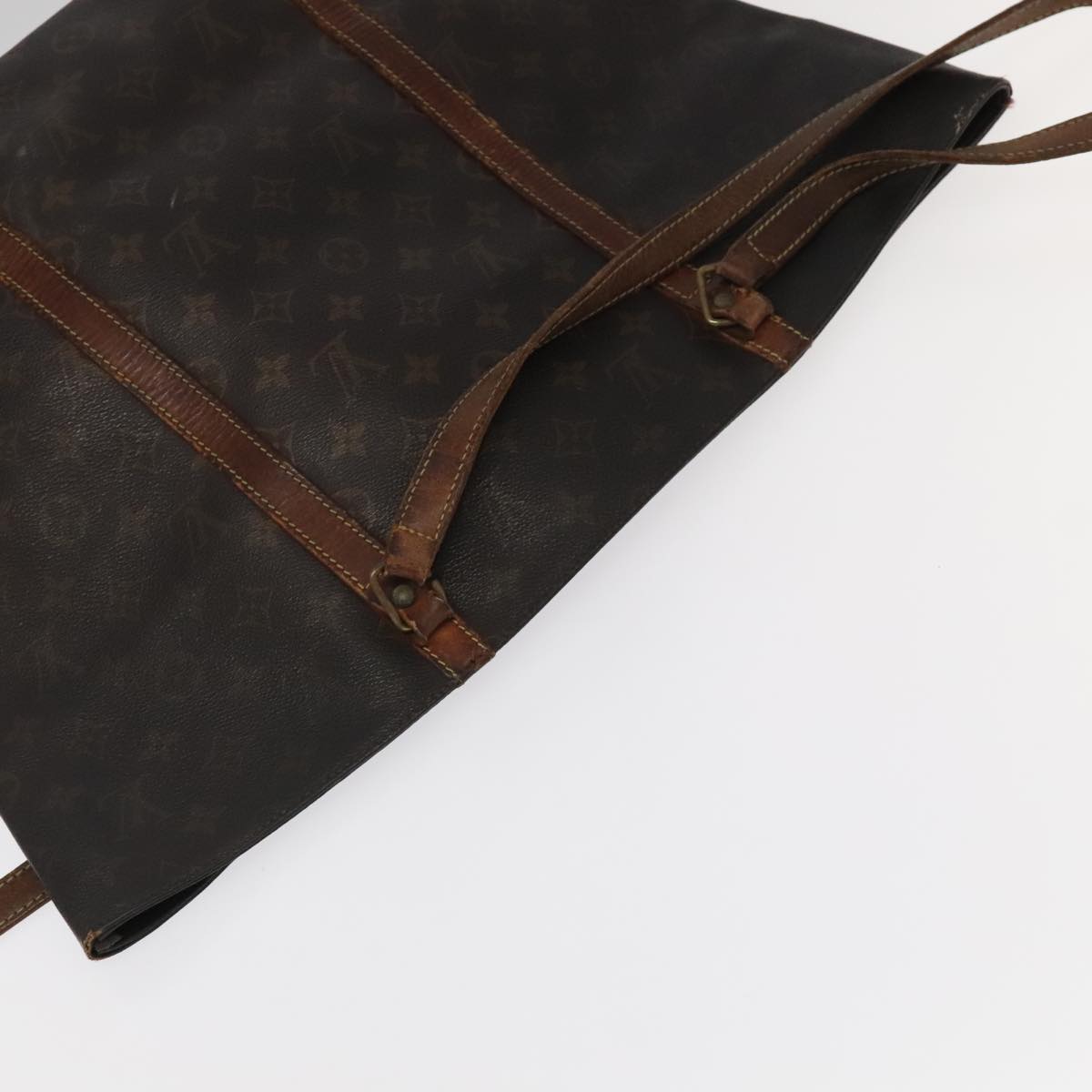 LOUIS VUITTON Monogram Sac Shopping Tote Bag M51108 LV Auth 103504