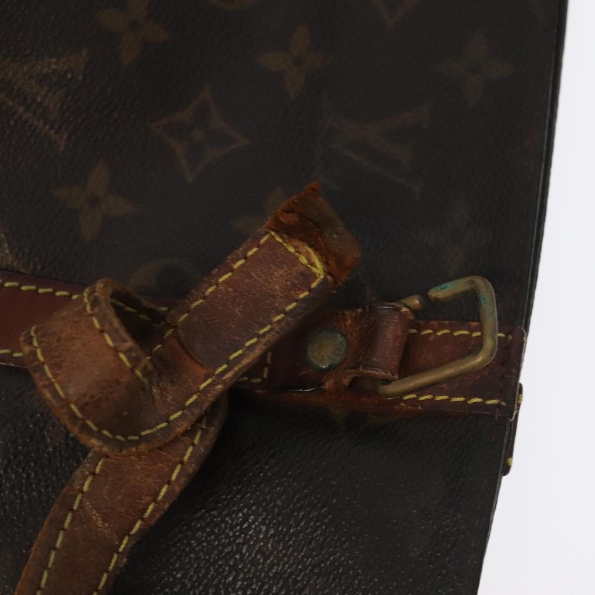 LOUIS VUITTON Monogram Sac Shopping Tote Bag M51108 LV Auth 103504