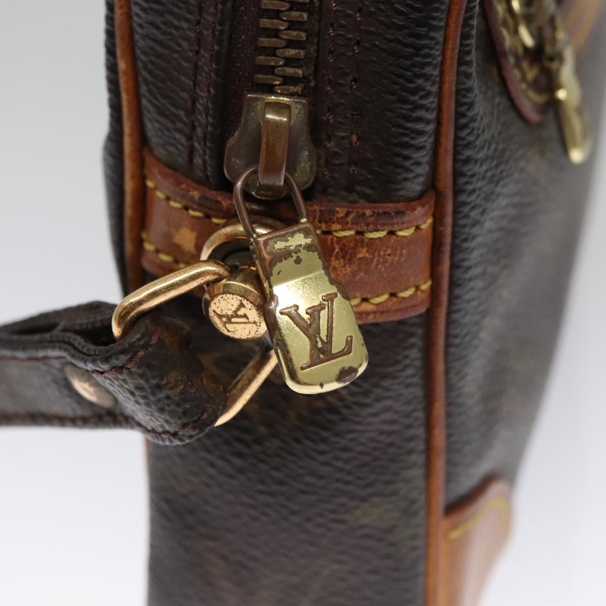 LOUIS VUITTON Monogram Marly Dragonne GM Clutch Bag M51825 LV Auth 103546