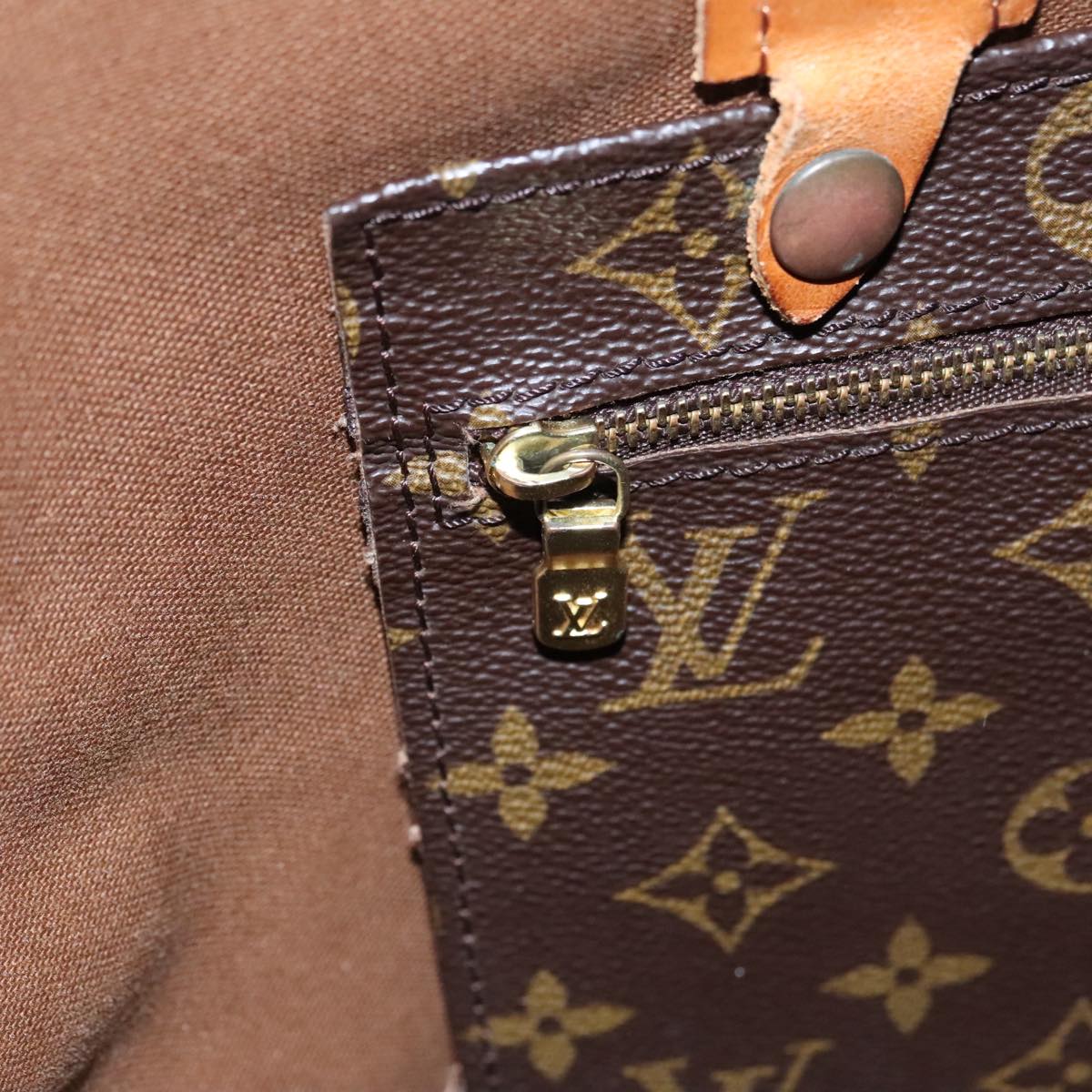 LOUIS VUITTON Monogram Randonnee GM Shoulder Bag M42244 LV Auth 103555
