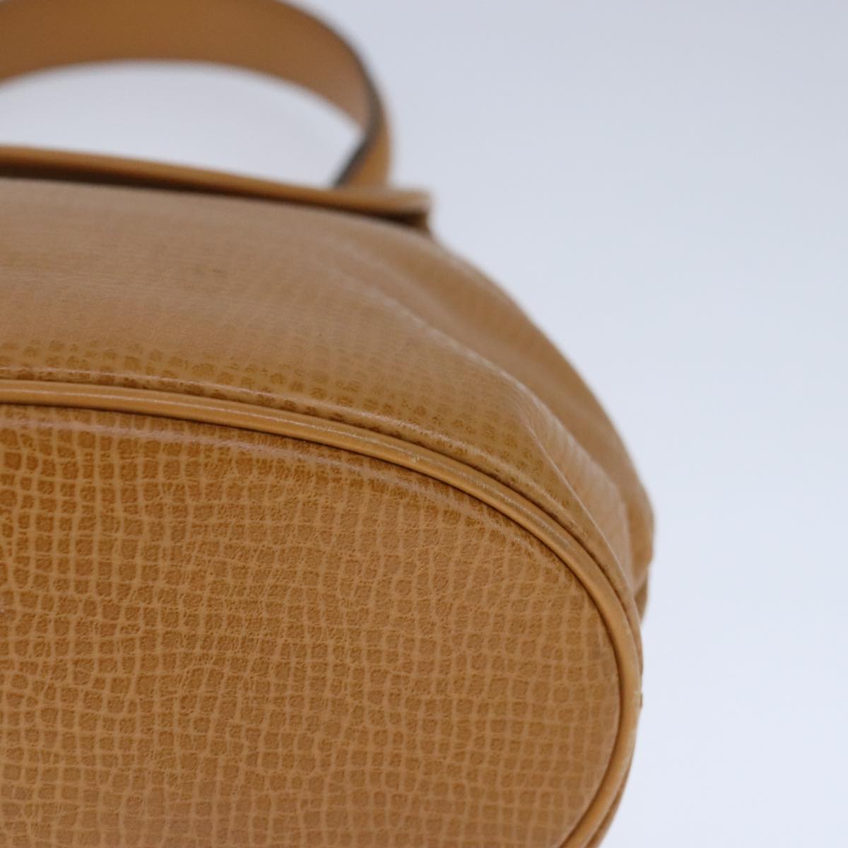 Christian Dior Hand Bag Leather 2way Brown Auth 103766
