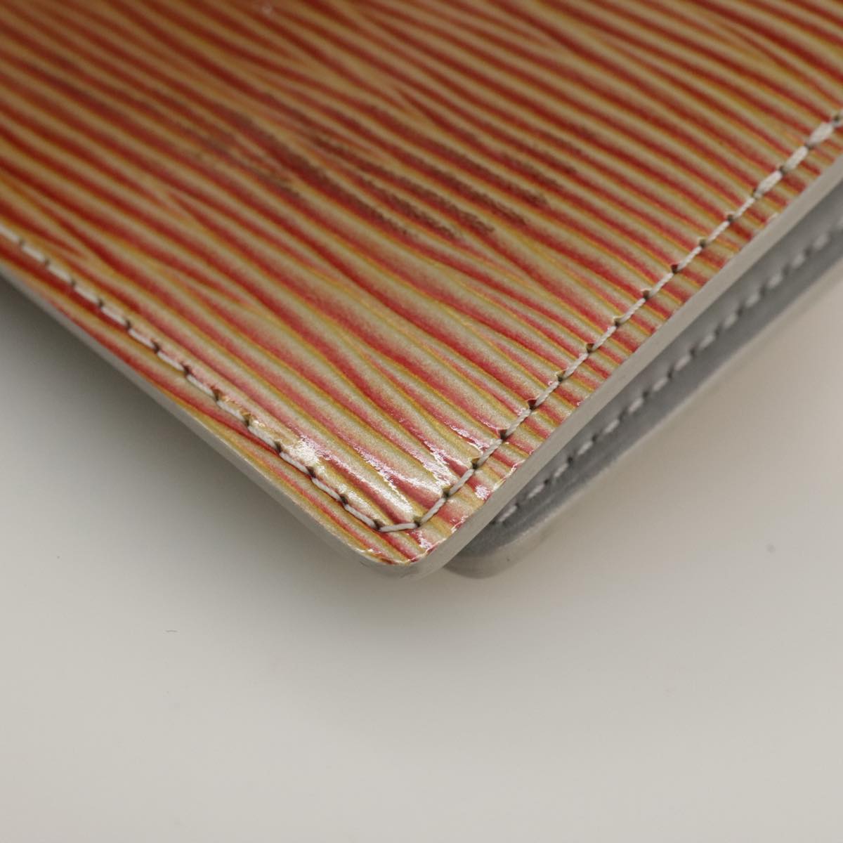 LOUIS VUITTON Cyber Epi Agenda PM Day Planner Cover Orange M99081 LV Auth 103812