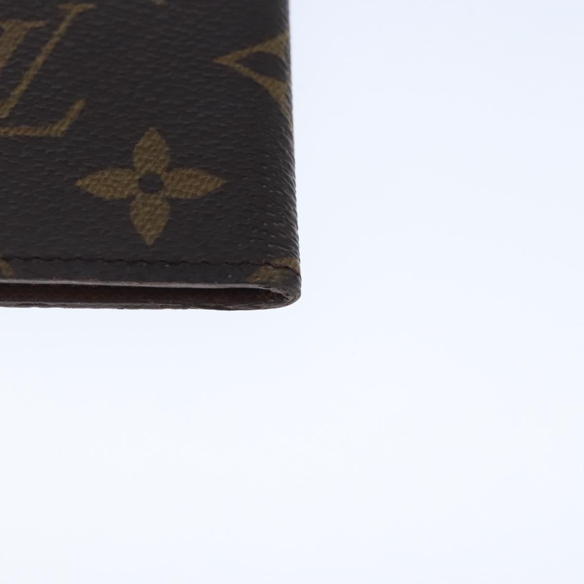 LOUIS VUITTON Monogram Porte Cartes Credit Pression Case M60937 LV Auth 103814