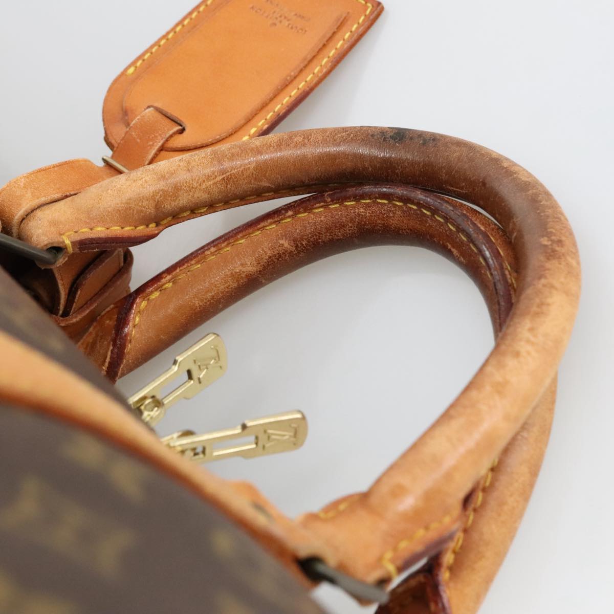 LOUIS VUITTON Monogram Keepall 60 Boston Bag M41422 LV Auth 103852