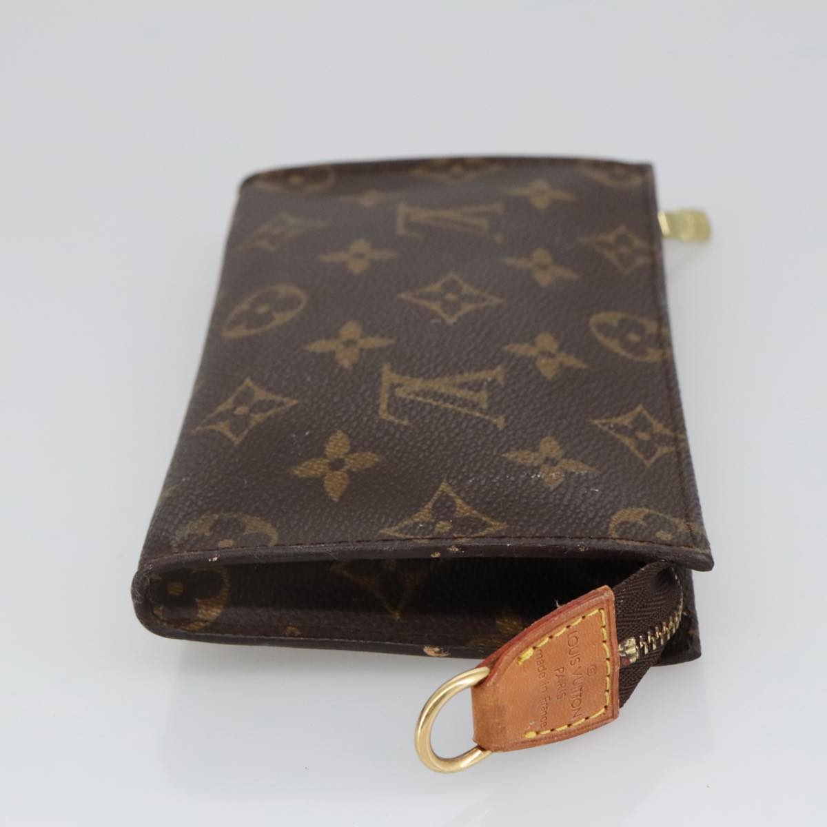 LOUIS VUITTON Monogram Bucket PM Accessory Pouch LV Auth 103903
