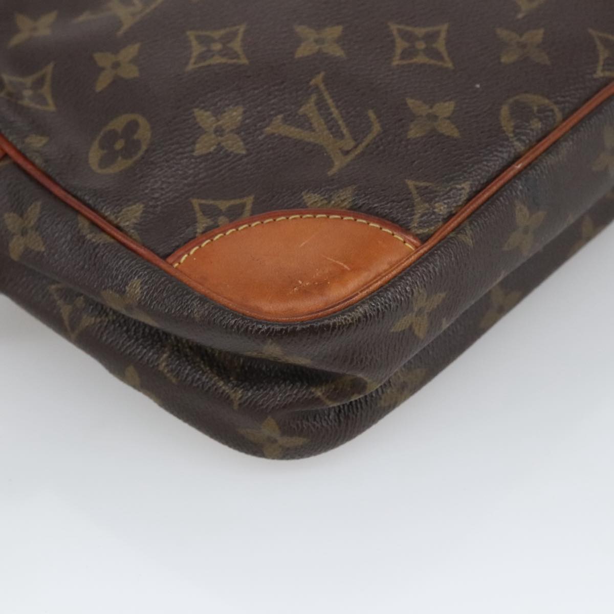 LOUIS VUITTON Monogram Compiegne 28 Clutch Bag M51845 LV Auth 103918