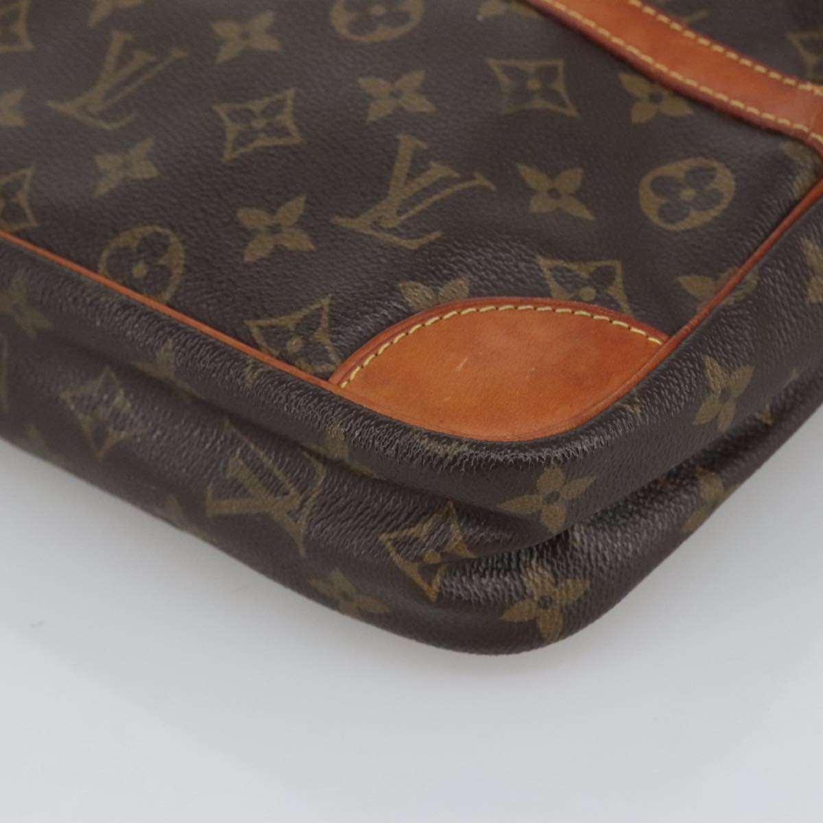 LOUIS VUITTON Monogram Compiegne 28 Clutch Bag M51845 LV Auth 103918