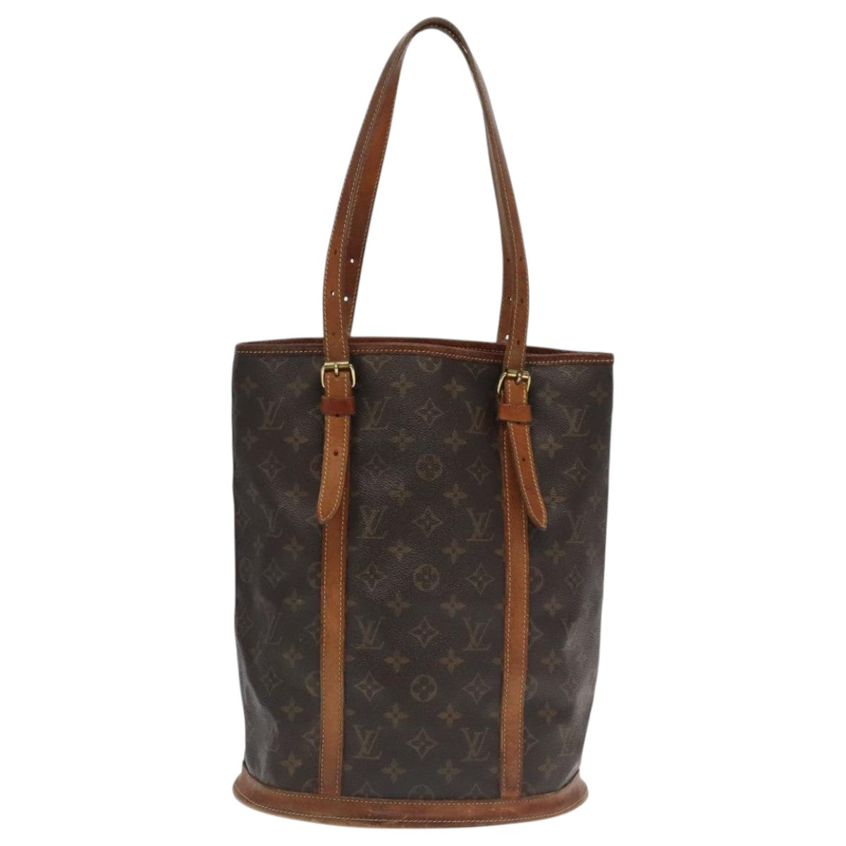 LOUIS VUITTON Monogram Bucket GM Shoulder Bag M42236 LV Auth 103978