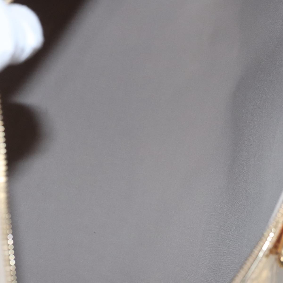 LOUIS VUITTON Monogram Miroir Keepall 55 Boston Bag Gold LV Auth 104239S