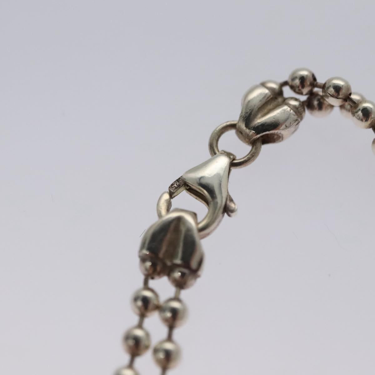 GUCCI Necklace metal Silver tone Auth 104454