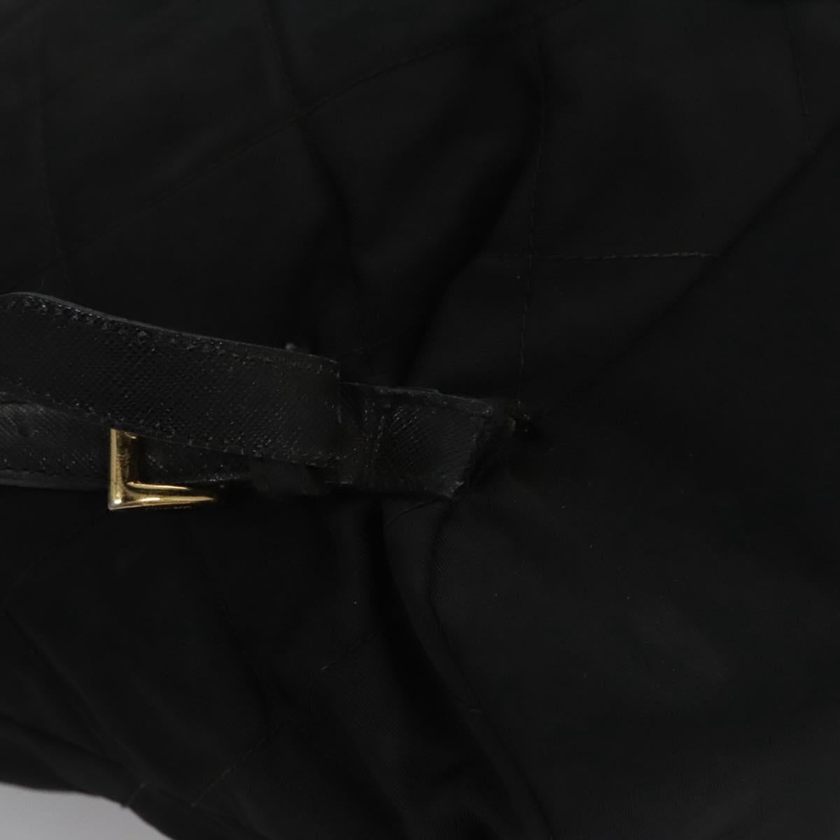 PRADA Backpack Nylon Black Auth 104486