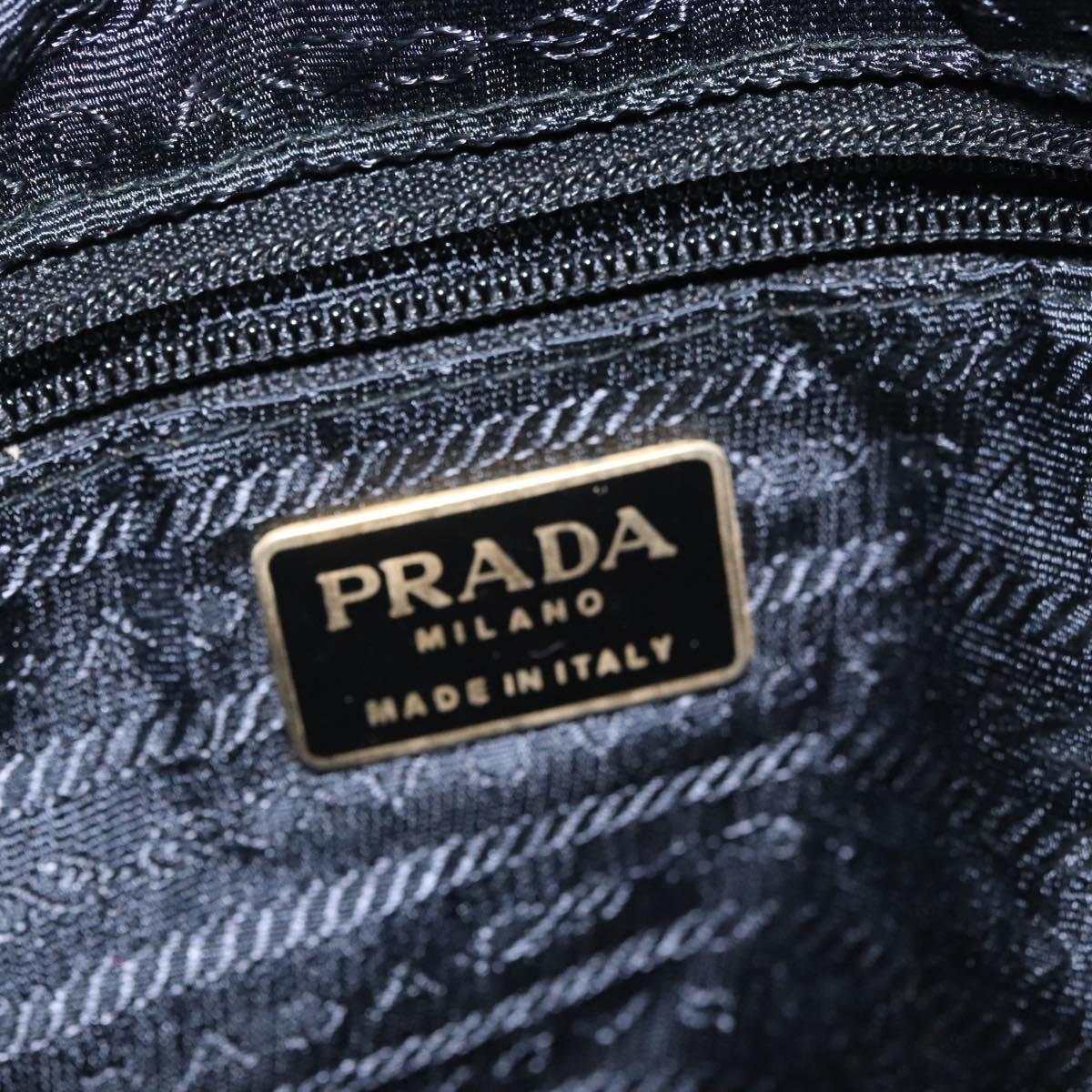 PRADA Backpack Nylon Black Auth 104486