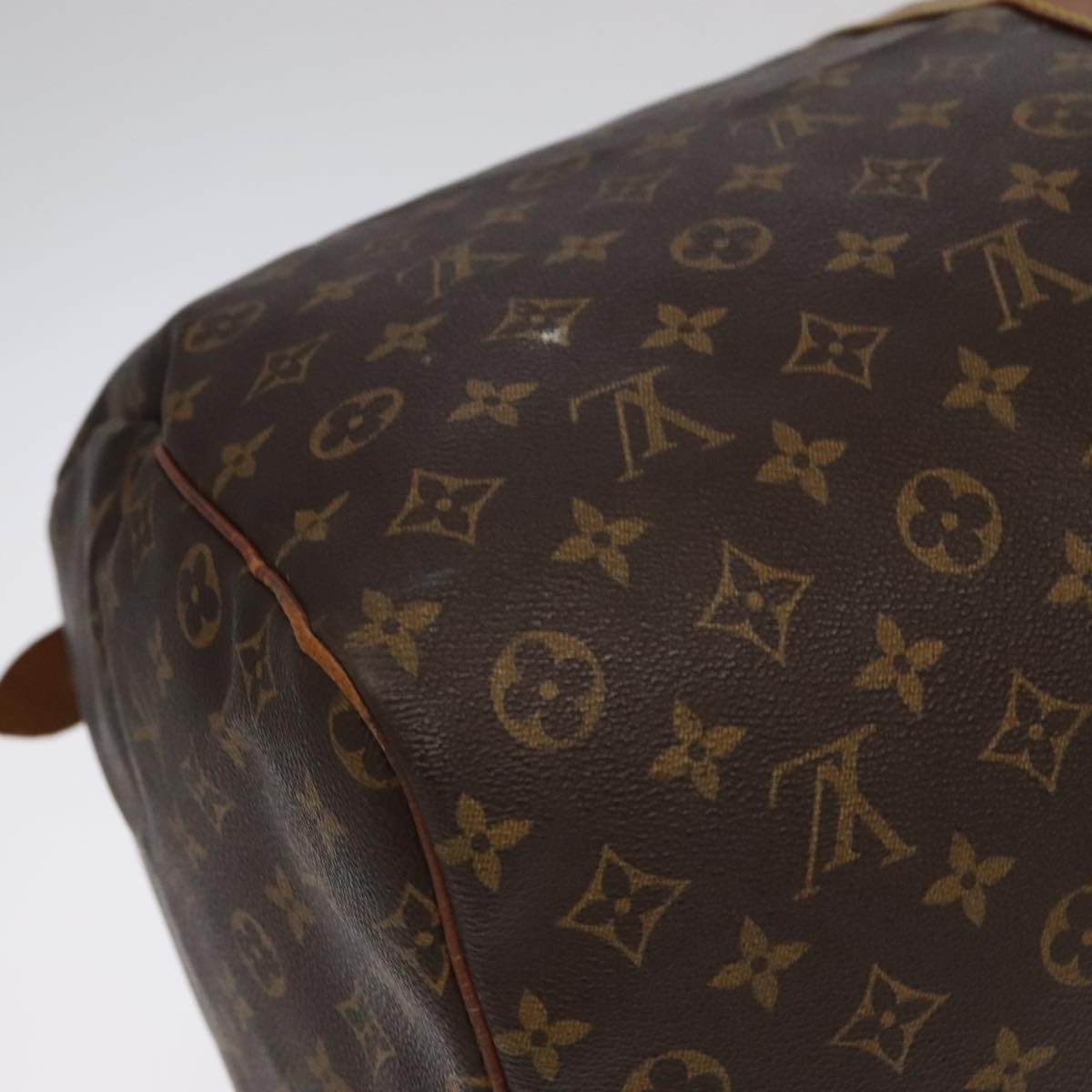 LOUIS VUITTON Monogram Keepall 60 Boston Bag M41422 LV Auth 104630