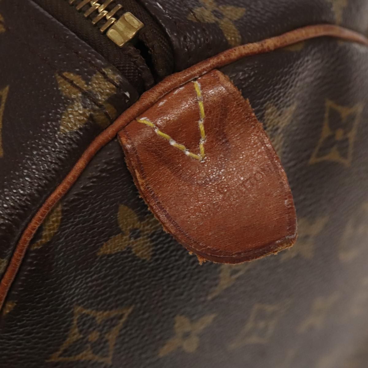 LOUIS VUITTON Monogram Keepall 60 Boston Bag M41422 LV Auth 104630