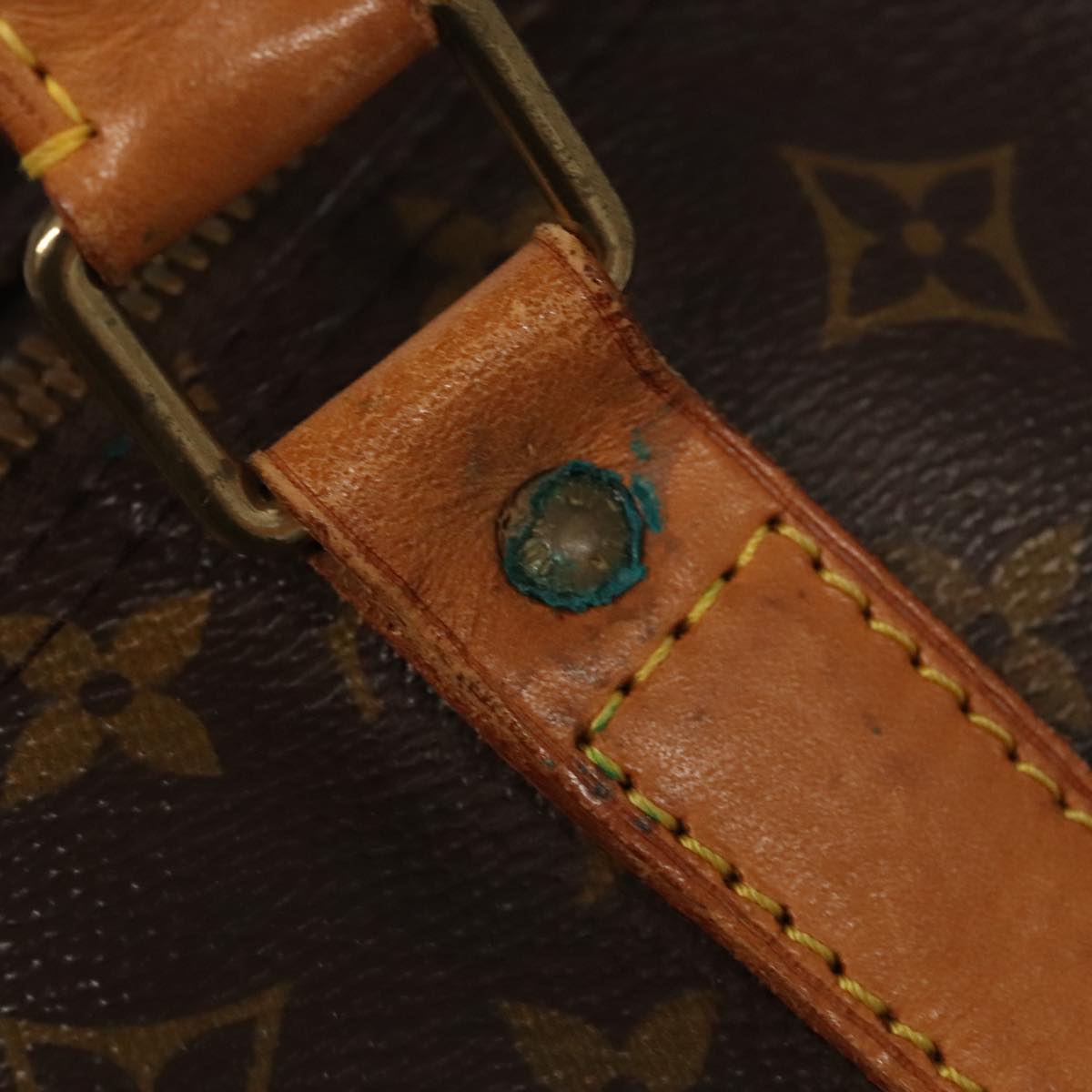 LOUIS VUITTON Monogram Keepall 60 Boston Bag M41422 LV Auth 104649