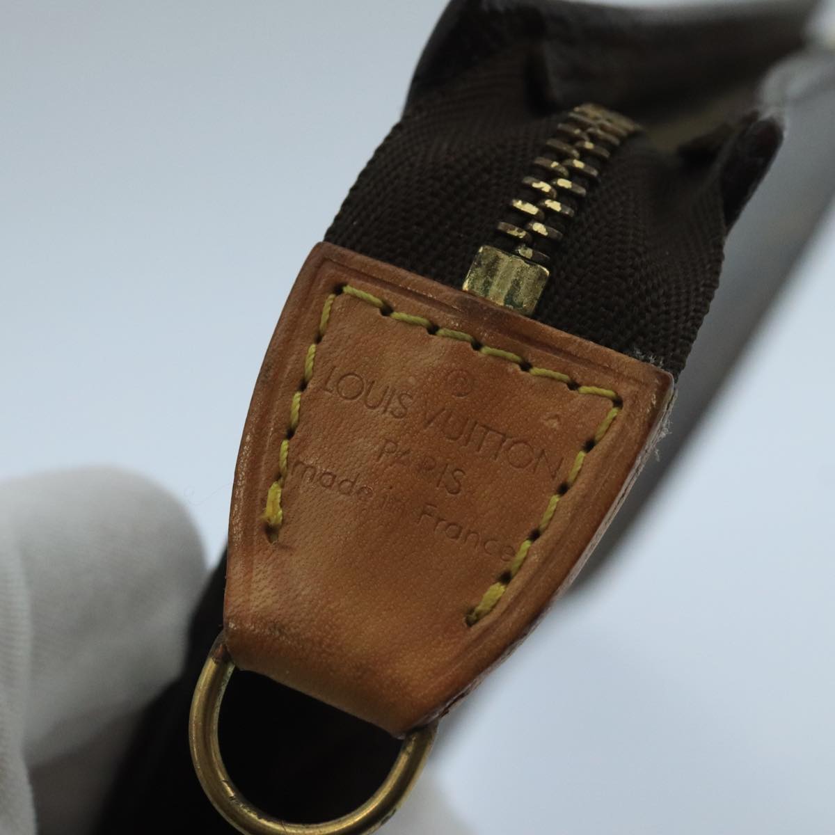 LOUIS VUITTON Monogram Bucket PM Accessory Pouch LV Auth 104677
