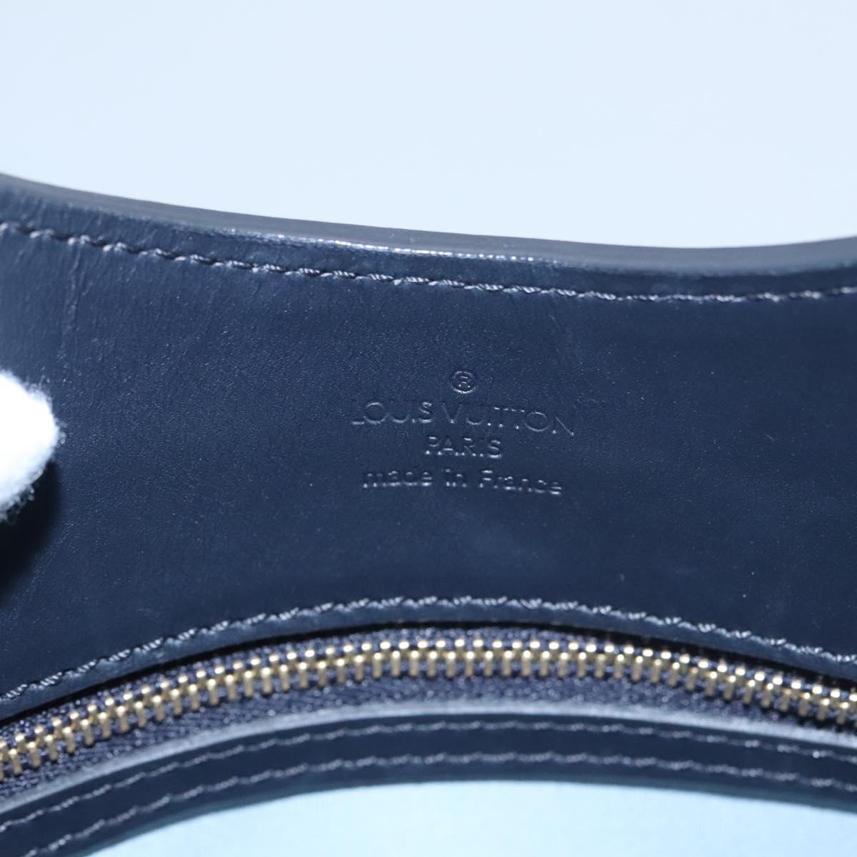 LOUIS VUITTON Monogram Mini Sac Catherine Hand Bag Blue M92325 LV Auth 104746AV