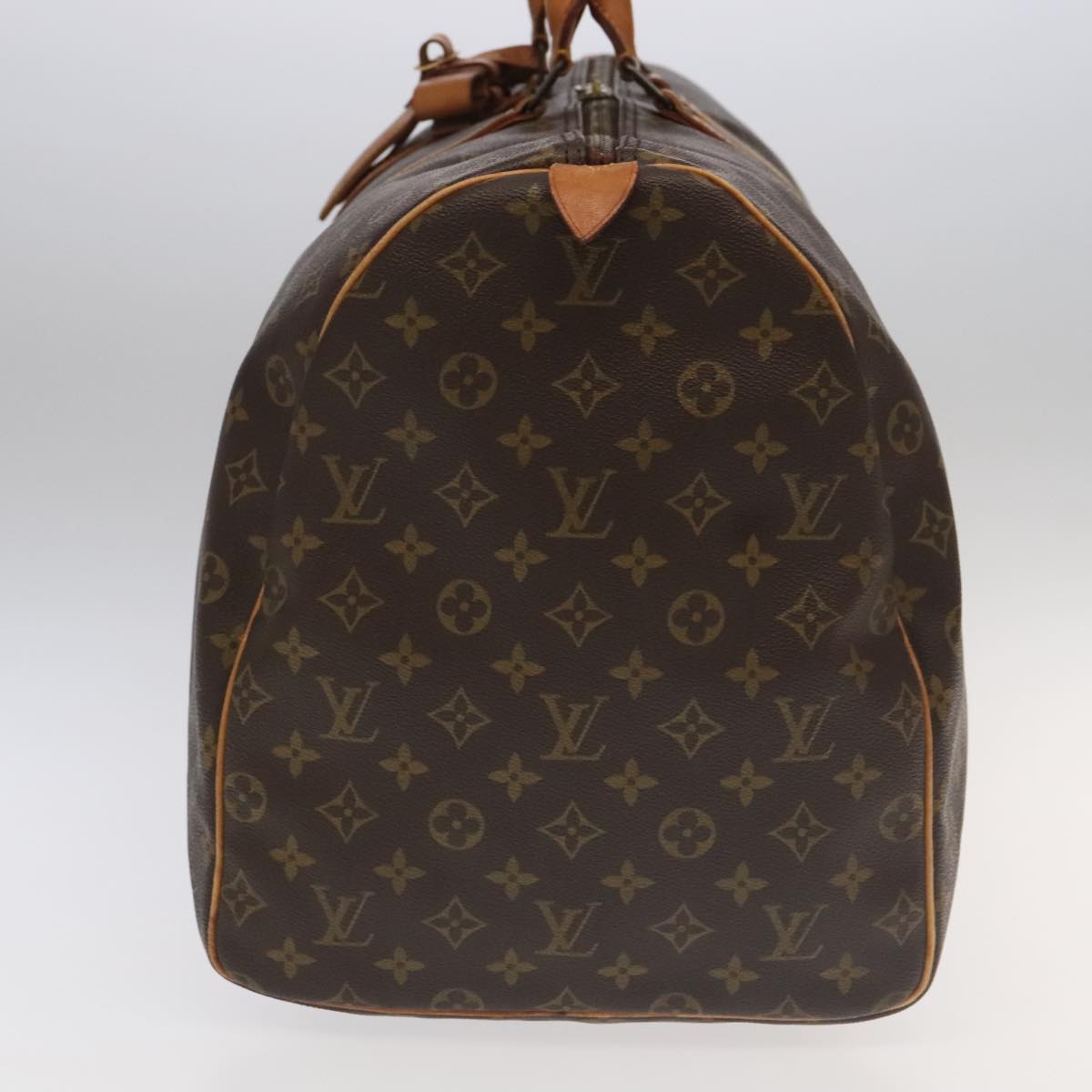 LOUIS VUITTON Monogram Keepall 60 Boston Bag M41422 LV Auth 104918