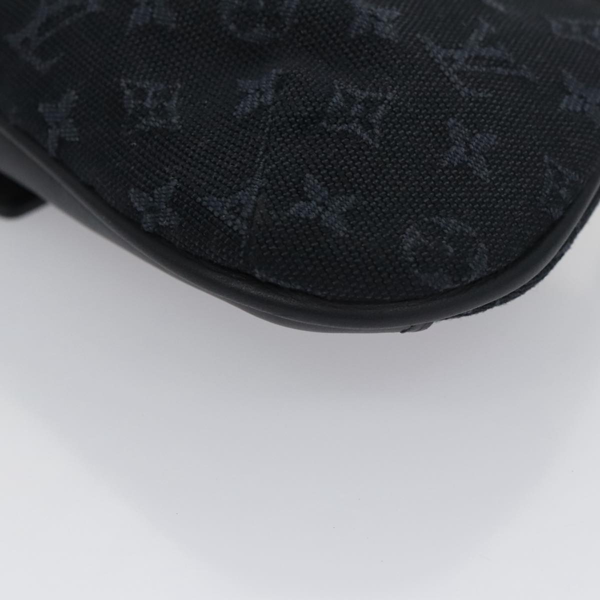 LOUIS VUITTON Monogram Mini Ansophie Pouch TST Blue M92697 LV Auth 105191