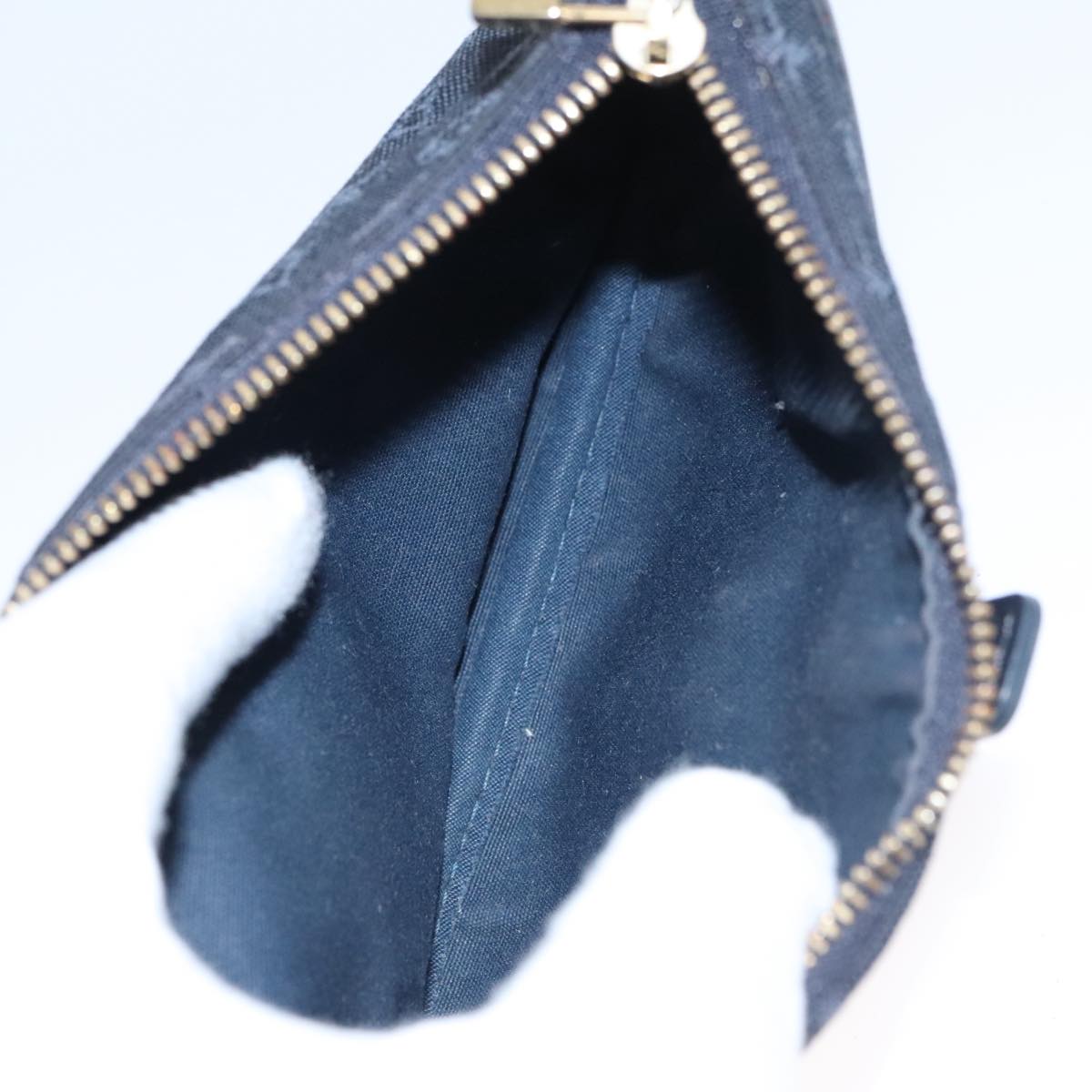 LOUIS VUITTON Monogram Mini Ansophie Pouch TST Blue M92697 LV Auth 105191