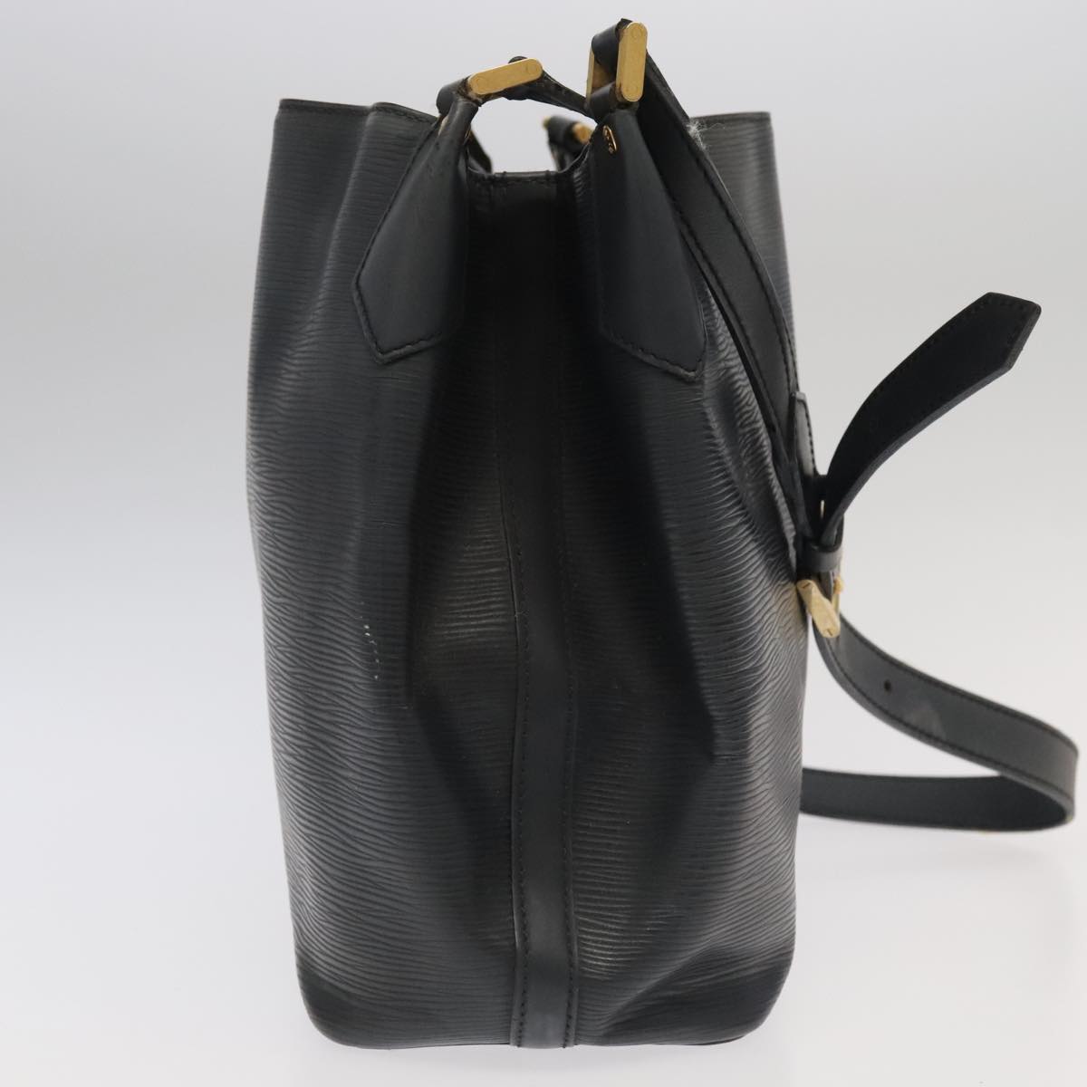LOUIS VUITTON Epi Mandala MM Shoulder Bag Black M58892 LV Auth 105298