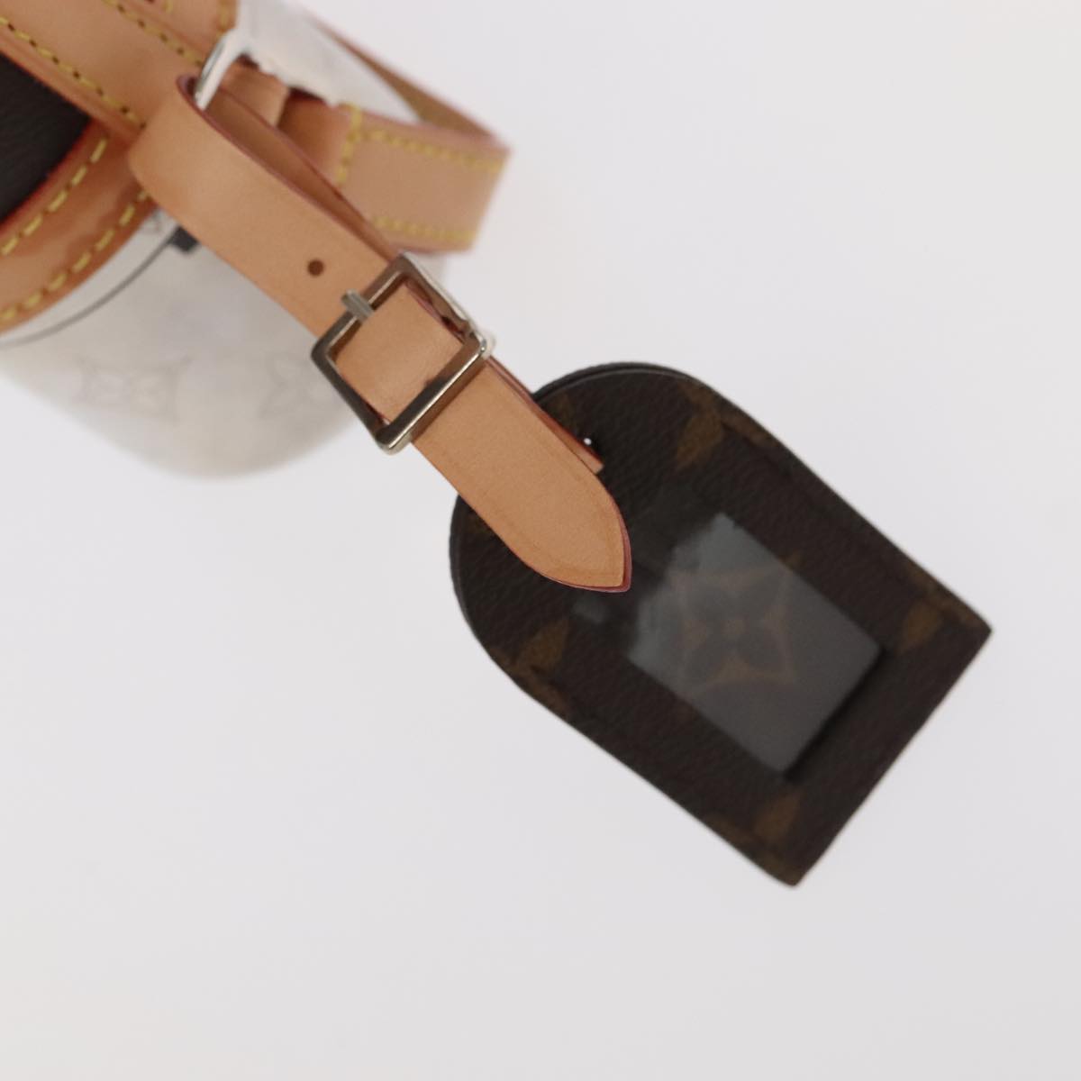 LOUIS VUITTON Monogram Flask Holder Water Bottle GI0518 LV Auth 105346