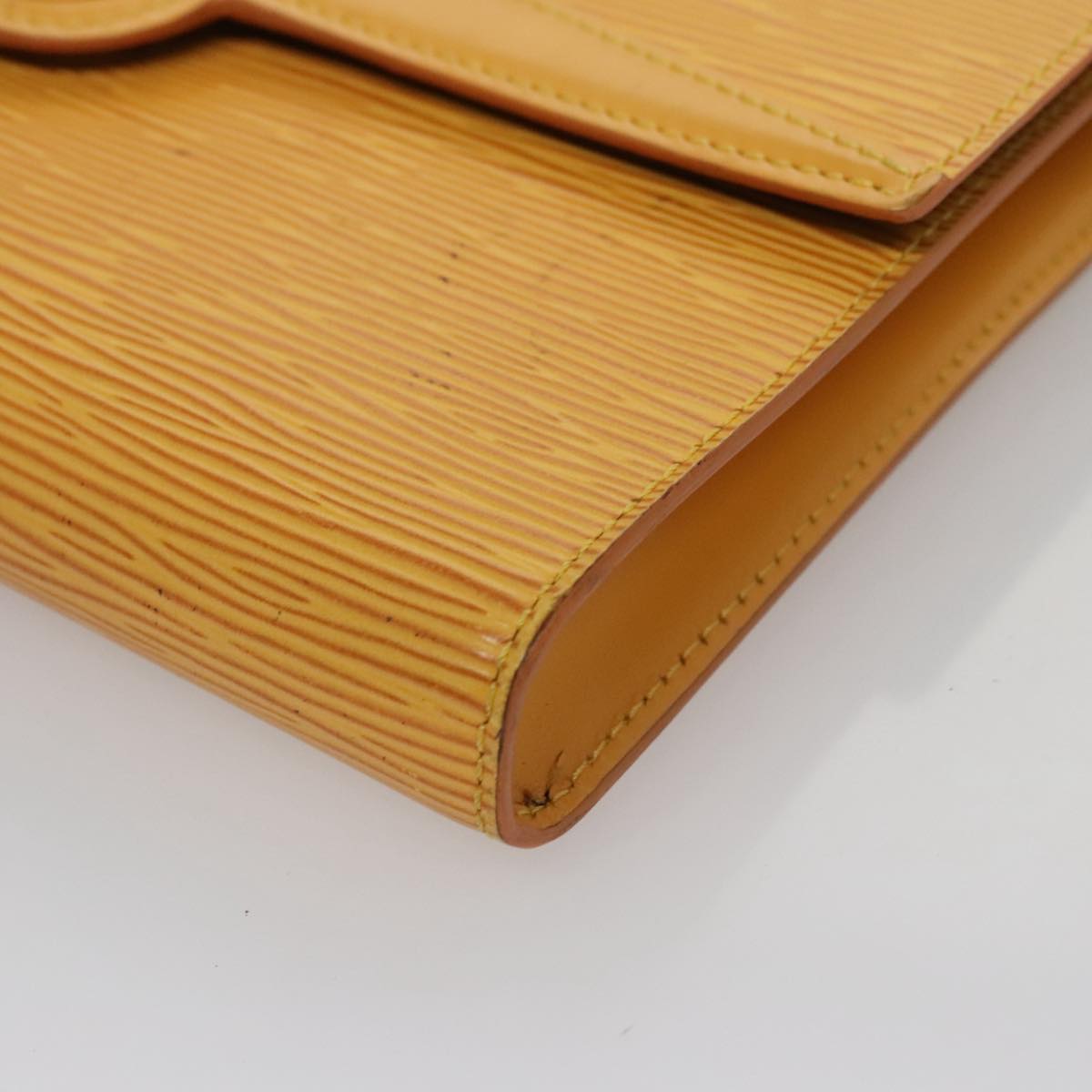 LOUIS VUITTON Epi Arsch Shoulder Bag Yellow M52579 LV Auth 105392
