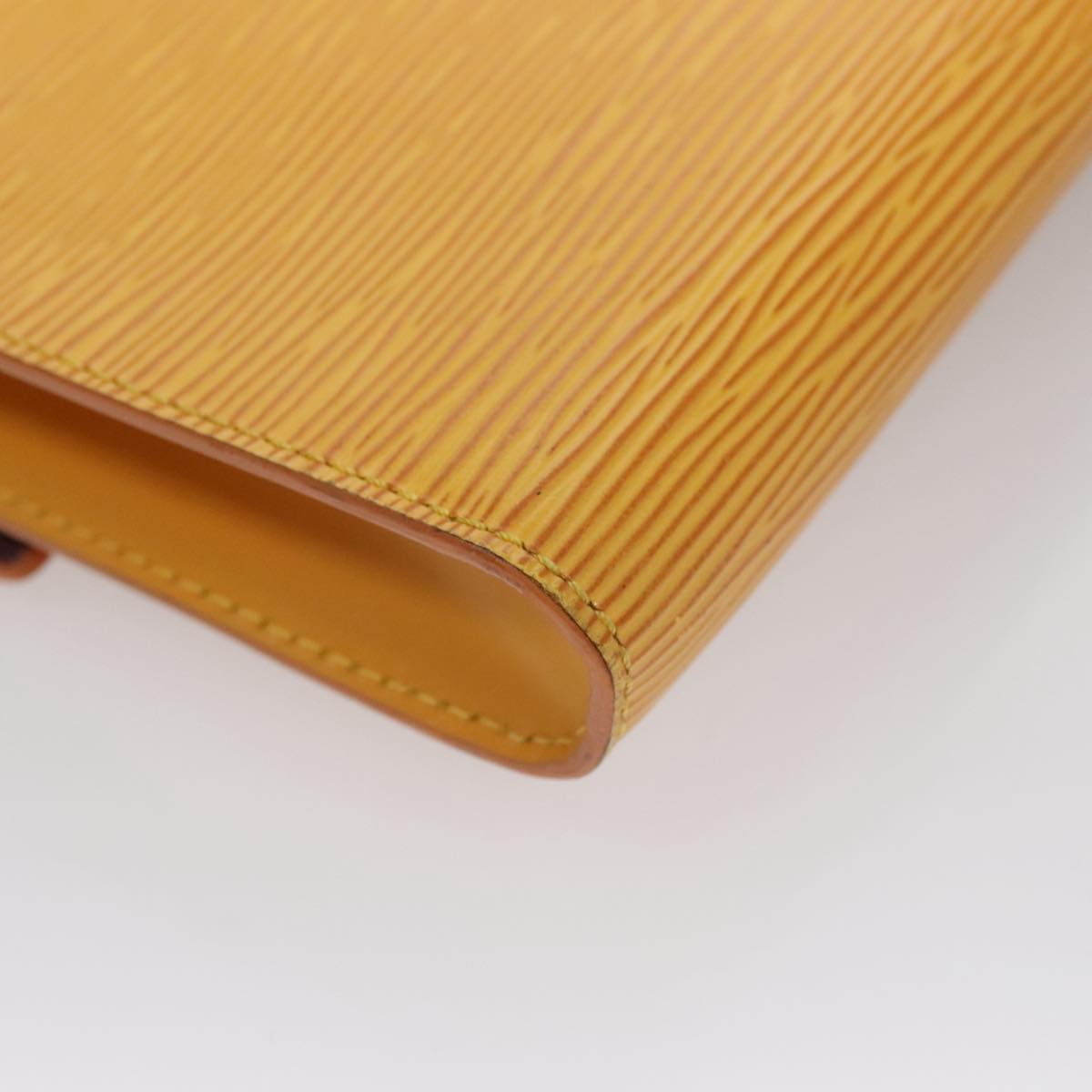 LOUIS VUITTON Epi Arsch Shoulder Bag Yellow M52579 LV Auth 105392