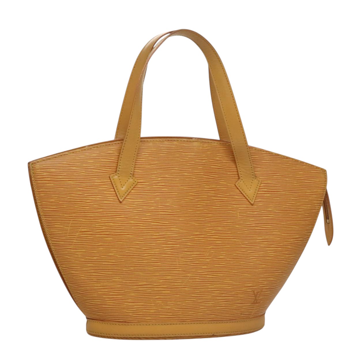LOUIS VUITTON Epi Saint Jacques Hand Bag Yellow M52279 LV Auth 105583