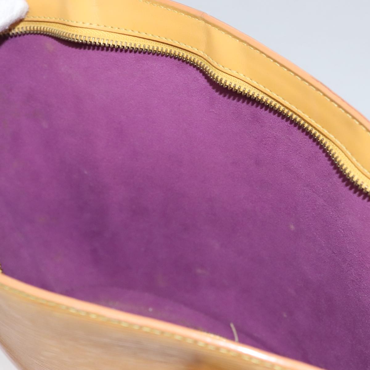 LOUIS VUITTON Epi Saint Jacques Hand Bag Yellow M52279 LV Auth 105583