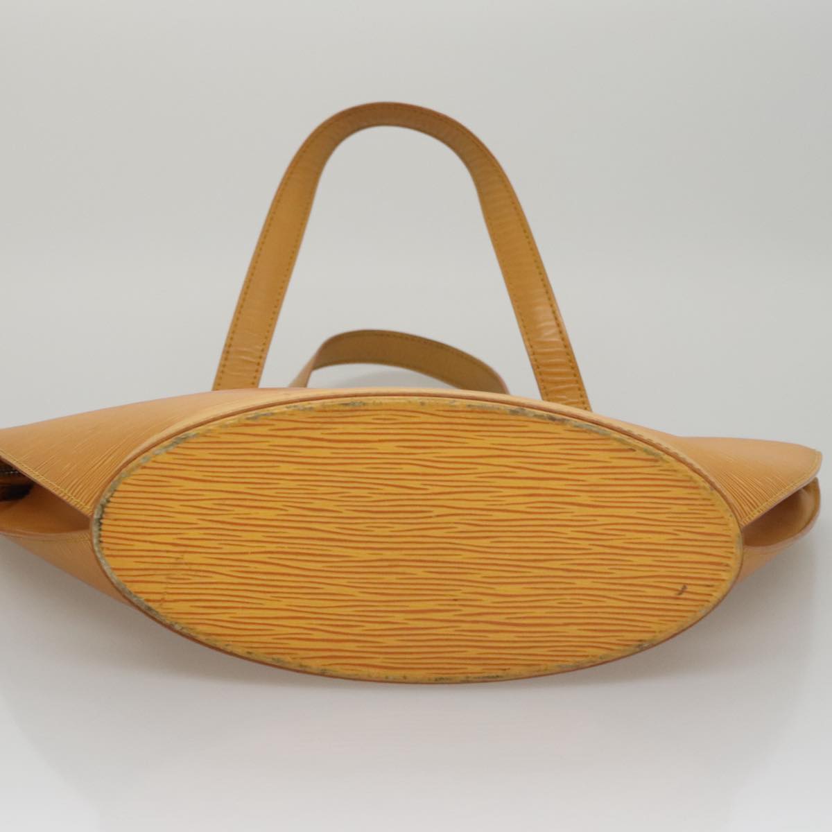 LOUIS VUITTON Epi Saint Jacques Hand Bag Yellow M52279 LV Auth 105583