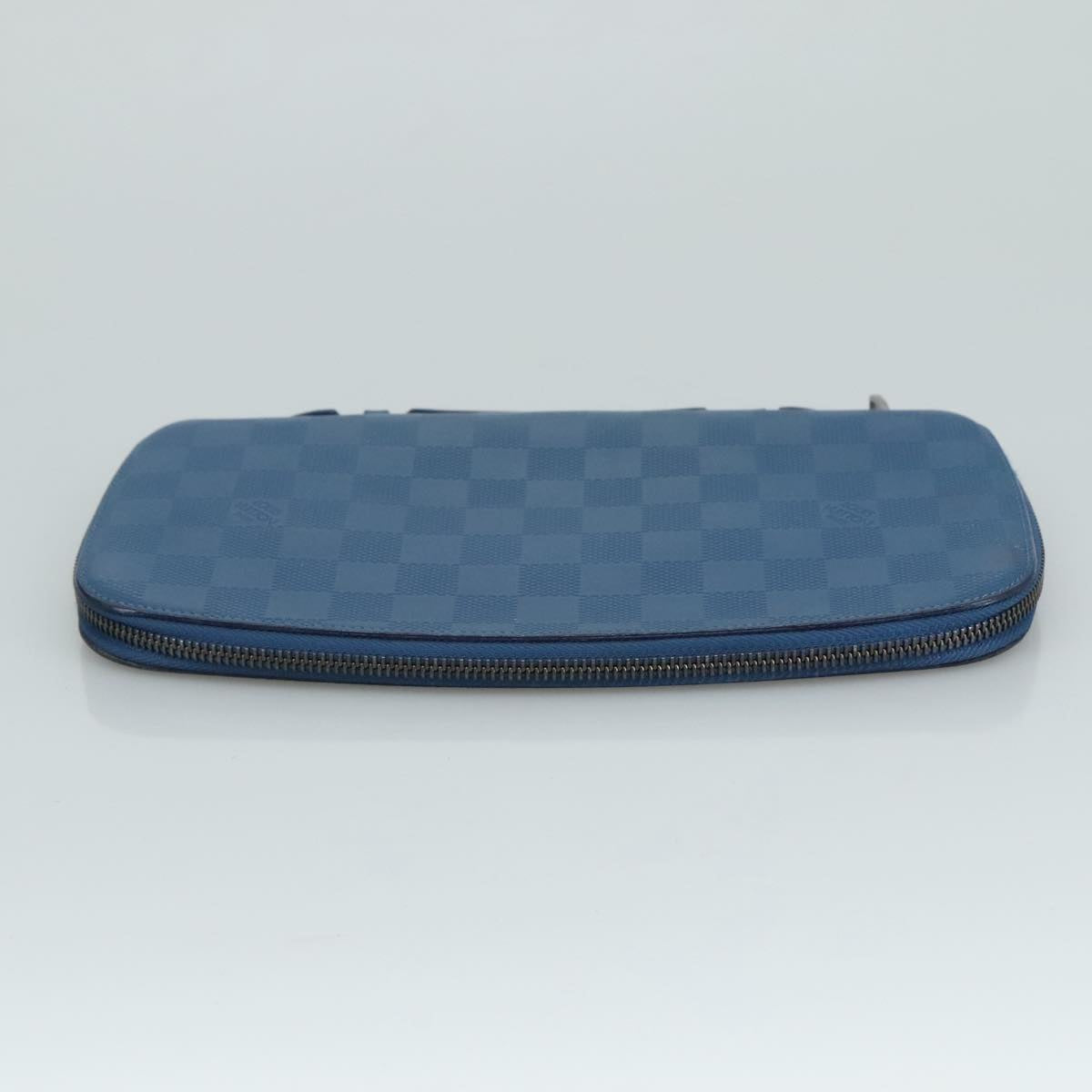 LOUIS VUITTON Damier Infini Organizer Atholl Bag Blue Neptune N41396 Auth 105673