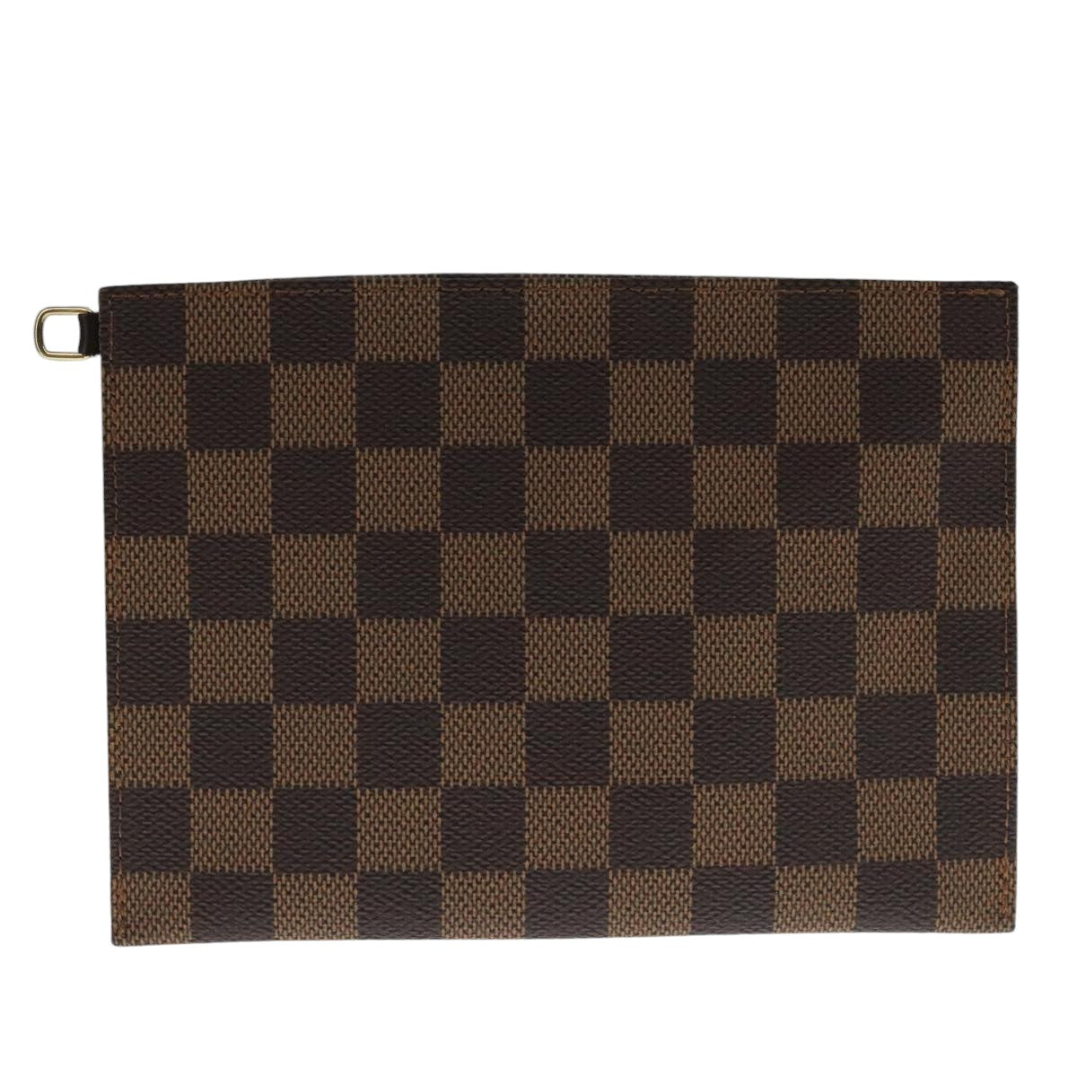 LOUIS VUITTON Damier Ebene Clifton Pouch N51149 LV Auth 105674