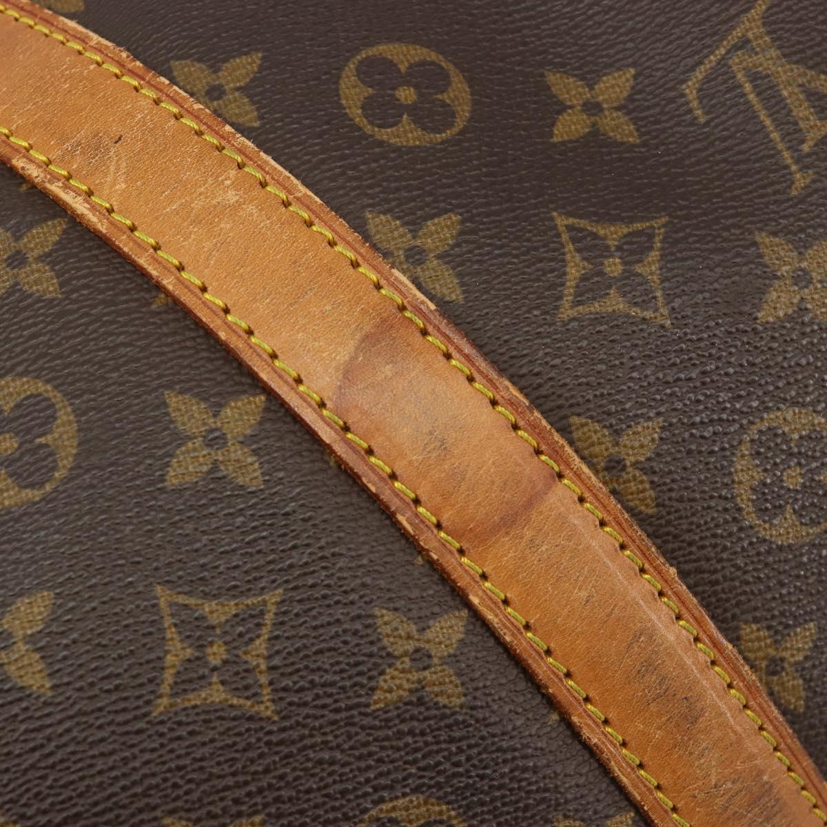 LOUIS VUITTON Monogram Keepall Bandouliere 60 Boston Bag M41412 LV Auth 105725