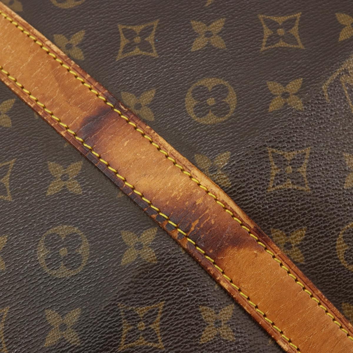 LOUIS VUITTON Monogram Keepall Bandouliere 60 Boston Bag M41412 LV Auth 105725