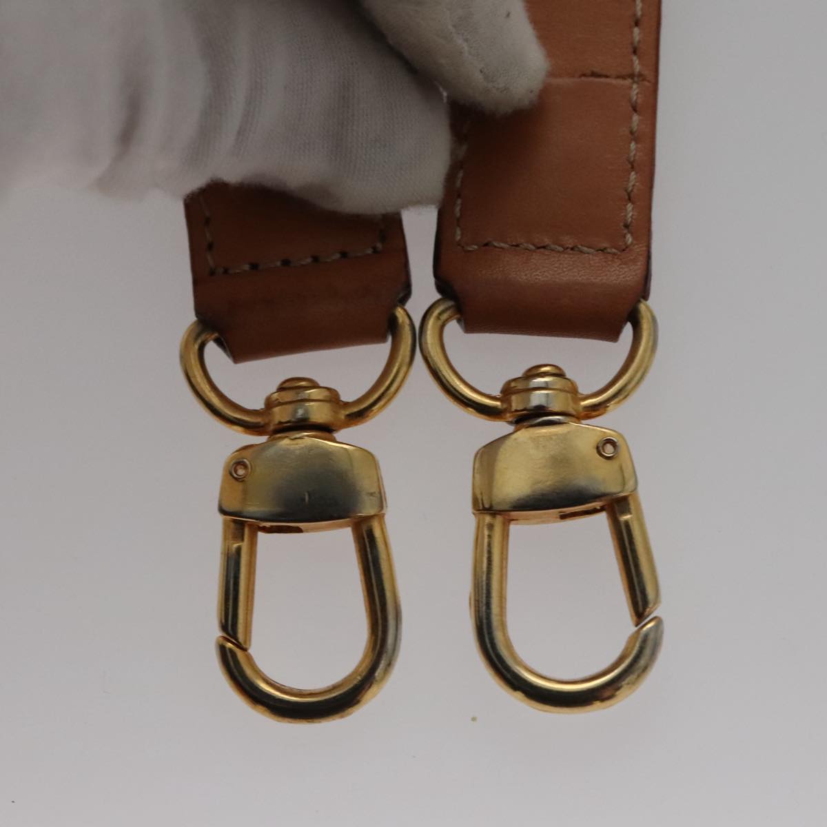 CELINE Macadam Canvas Hand Bag PVC Leather 2way Brown Auth 105732