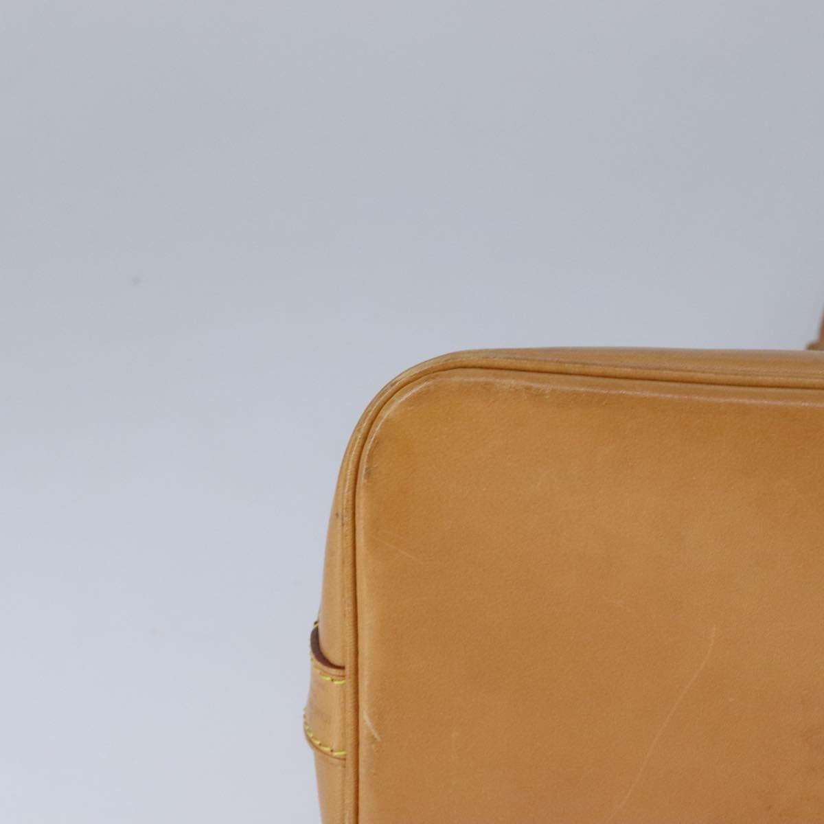 LOUIS VUITTON Nomad leather Alma Hand Bag Brown M85394 LV Auth 105829V