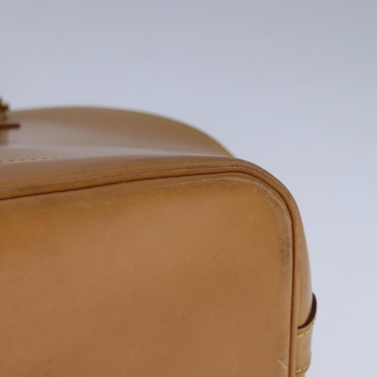 LOUIS VUITTON Nomad leather Alma Hand Bag Brown M85394 LV Auth 105829V