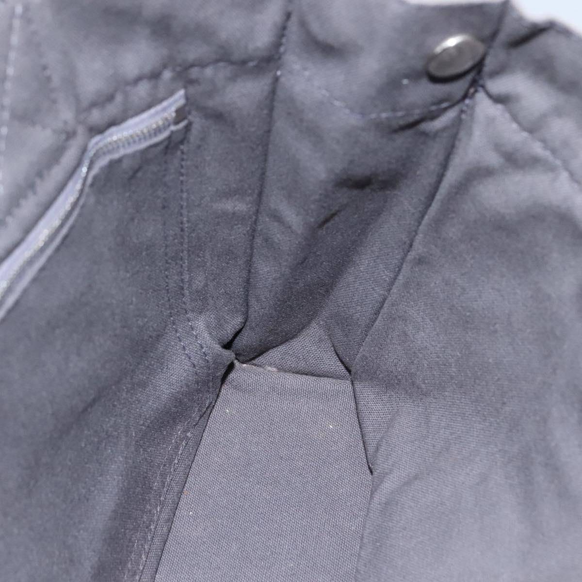 HERMES Fourre Tout PM Tote Bag Canvas Gray Auth 105922