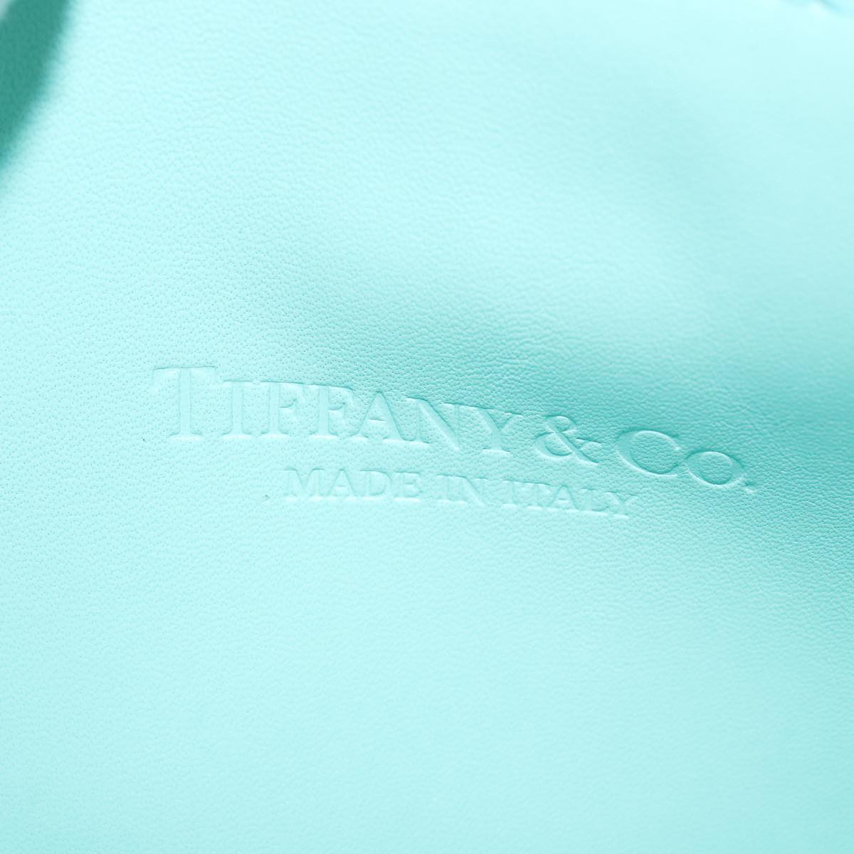 TIFFANY&Co. Reversible Tote Bag Leather Suede Gold Tone Auth 105966