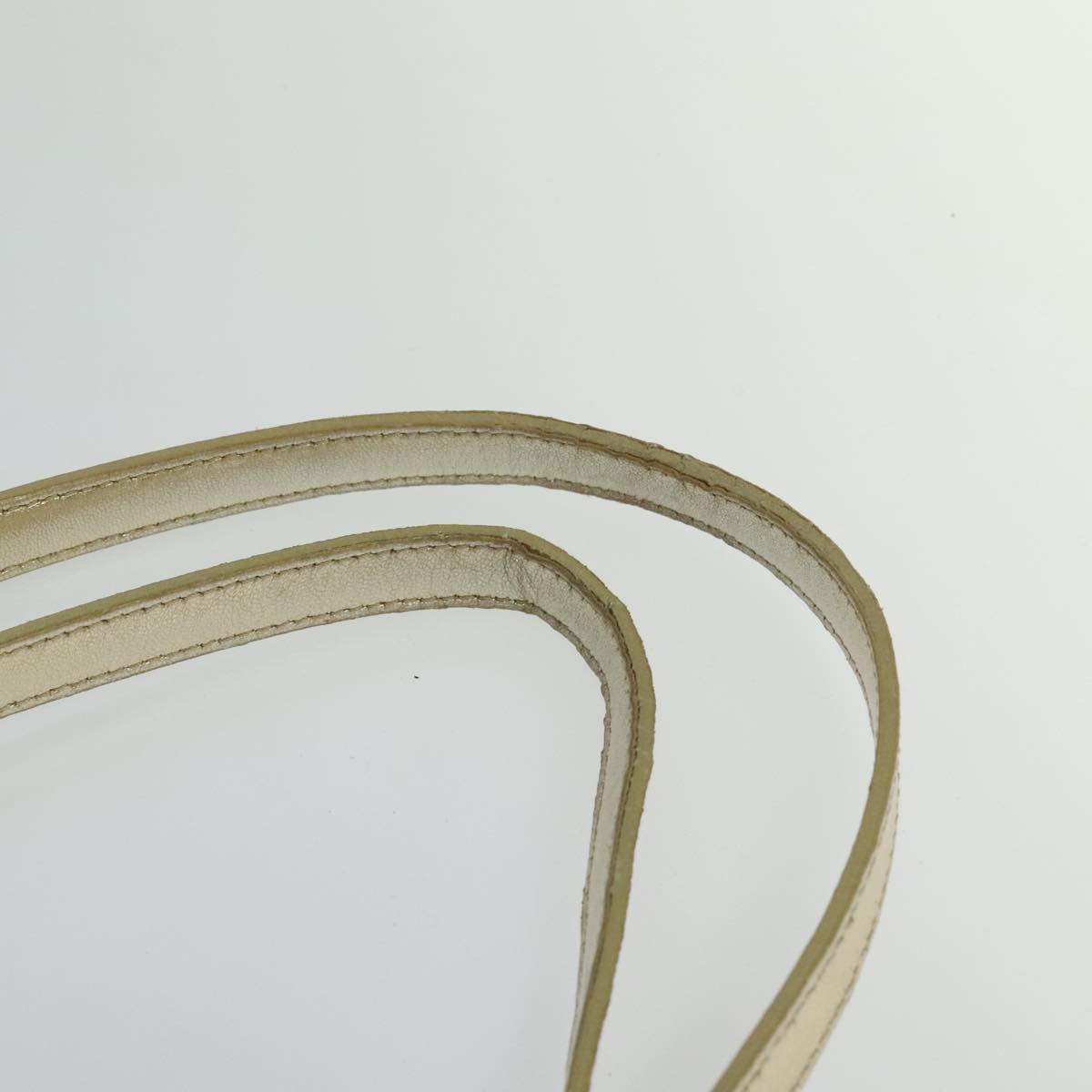 TIFFANY&Co. Reversible Tote Bag Leather Suede Gold Tone Auth 105966